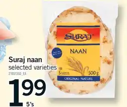 Fortinos SURAJ NAAN, 5's offer