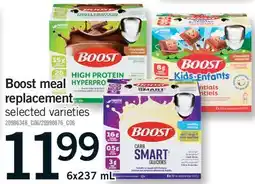 Fortinos BOOST MEAL REPLACEMENT offer