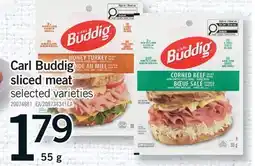 Fortinos CARL BUDDIG SLICED MEAT offer
