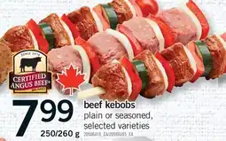 Fortinos BEEF KEBOBS, 250/260 g offer