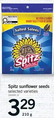 Fortinos SPITZ SUNFLOWER SEEDS offer