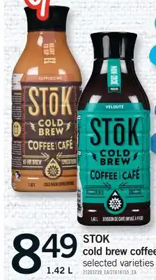 Fortinos STOK COLD BREW COFFEE offer