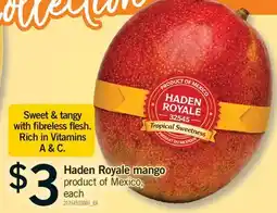 Fortinos HADEN ROYALE MANGO offer