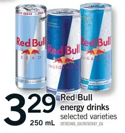 Fortinos RED BULL ENERGY DRINKS offer