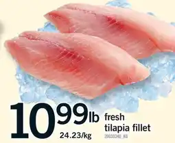 Fortinos FRESH TILAPIA FILLET offer