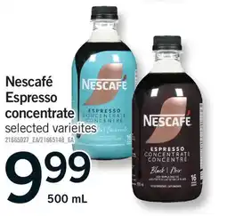 Fortinos NESCAFÉ ESPRESSO CONCENTRATE offer