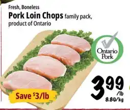 Farm Boy Fresh, Boneless Pork Loin Chops offer