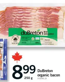 Fortinos DUBRETON ORGANIC BACON offer