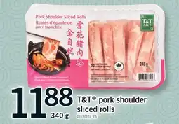 Fortinos T&T PORK SHOULDER SLICED ROLLS offer