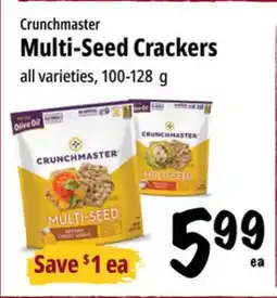Farm Boy Crunchmaster Multi-Seed Crackers offer