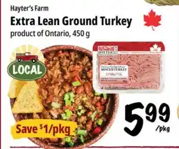 Farm Boy Hayter's Farm Extra Lean Ground Turkey offer