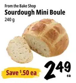 Farm Boy From the Bake Shop Sourdough Mini Boule offer
