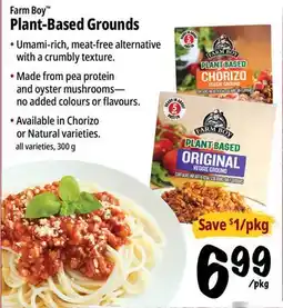 Farm Boy Farm Boy Plant-Based Grounds offer