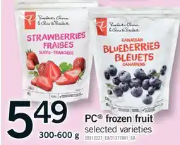 Fortinos PC FROZEN FRUIT offer