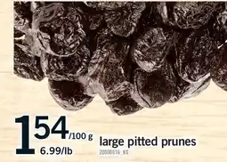 Fortinos LARGE PITTED PRUNES offer