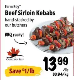 Farm Boy Farm Boy Beef Sirloin Kebabs offer