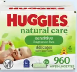 Walmart Huggies 6x - 15x wipes offer