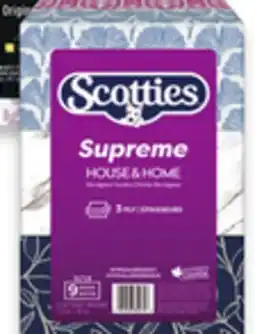Walmart Scotties facial tissue offer
