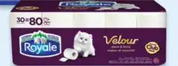 Walmart Royale 2-ply bathroom tissue 30-pack offer