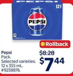 Walmart Pepsi offer