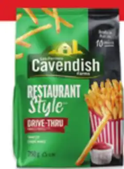 Walmart Cavendish Farms premium frozen fries offer