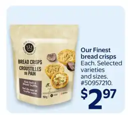 Walmart Our Finest bread crisps offer