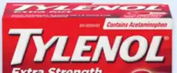 Walmart Tylenol Extra Strength ez Tabs 100s or caplets 130s offer