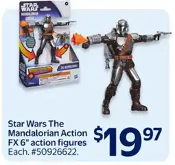 Walmart Star Wars The Mandalorian Action FX 6 action figures offer