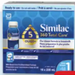 Walmart Similac 360 Total Care ready to feed step 1 infant formula offer