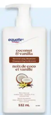 Walmart Equate shampoo or conditioner offer