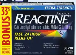 Walmart Reactine extra strength offer