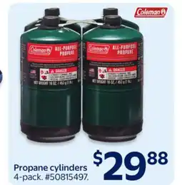Walmart Coleman Propane cylinders offer