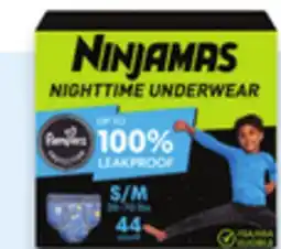 Walmart Pampers Ninjamas superpack nighttime underwear offer