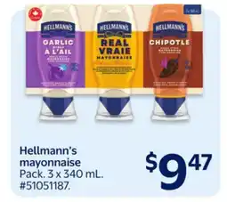 Walmart Hellmann's mayonnaise offer
