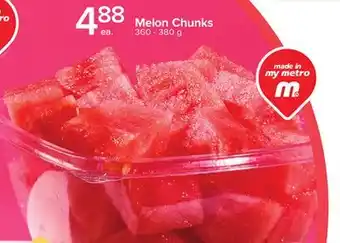 Metro MELON CHUNKS offer