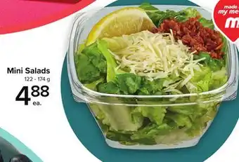 Metro MINI SALADS offer