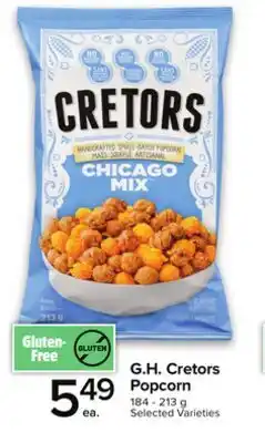 Metro G.H. CRETORS POPCORN offer