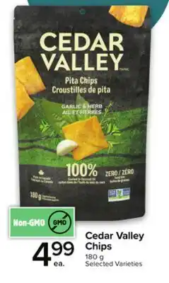 Metro CEDAR VALLEY PITA CHIPS offer