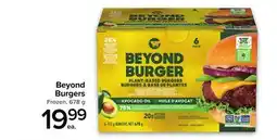 Metro BEYOND BURGERS offer