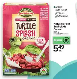 Metro NATURE'S PATH ENVIROKIDZ CEREAL offer