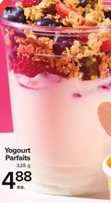 Metro YOGOURT PARFAITS offer