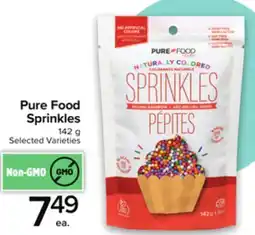 Metro PURE FOOD SPRINKLES offer