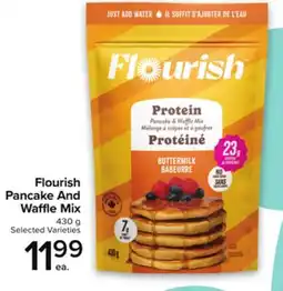Metro FLOURISH PANCAKE AND WAFFLE MIX offer