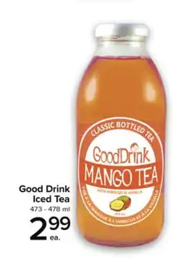 Metro GOOD DRINK ICED TEA offer