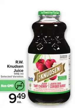 Metro R.W. KNUDSEN JUICE offer