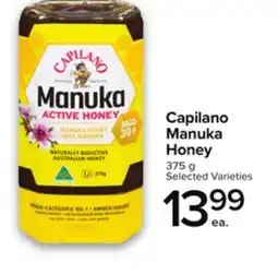 Metro CAPILANO MANUKA HONEY offer
