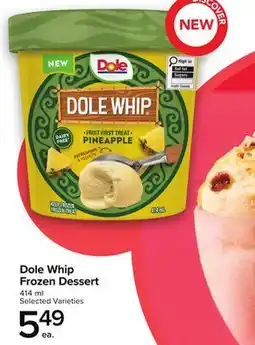 Metro DOLE WHIP FROZEN DESSERT offer