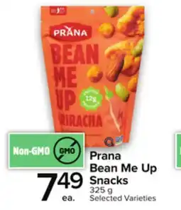Metro PRANA BEAN ME UP SNACKS offer