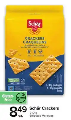 Metro SCHAR CRACKERS offer