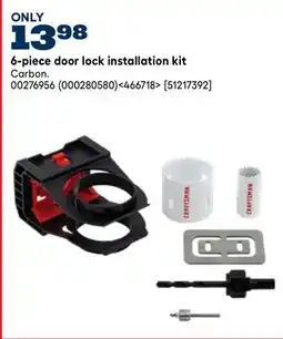 RONA Craftsman 6-piece door lock installation kit offer